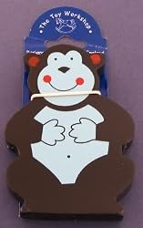 Magnetic Wooden Gorilla Magnet by The Toy Workshop