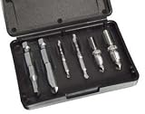 Tools & Hardware : Alden Screw & Bolt Extractor Set, Drill-Out, 6 Pc w/Case