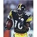 PSA/DNA Authentic Santonio Holmes Autograph 16x20 Steelers Photo