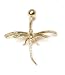 Jewelry : 14k Elegant Dragonfly Belly Ring