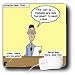 Rich Diesslins Funny Theology Cartoons - Theology Cartoon about Unitarianism - Mouse Pads