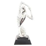 Review The Tribeca Gift Company  / Abstract Stone Effect Woman Figurine Arms Up