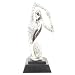 Abstract Stone Effect Woman Figurine Arms Up