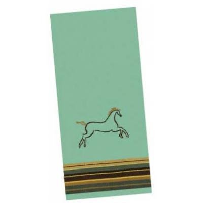Kay Dee Designs Embroidered Sedona Horse Tea Towel Kitchen Table