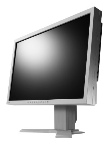 EIZO S2402WH GY 61 cm (24 Zoll) widescreen TFT Monitor (DVI,VGA, Kontrastverhältnis 1000:1, Reaktionszeit 5ms) lichtgrau Monitor