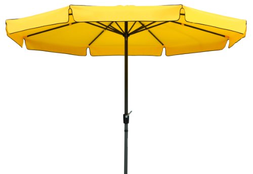 Schneider Sonnenschirm 728-03 AMALFI ca. 300cm, rund, gelb Preisvergleich