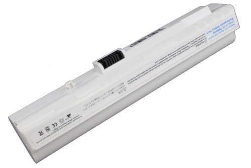 Wonderful-Capacity Li-ion Battery For Acer Aspire One Series replace UM08A73 Laptop Notebook Main Battery [ 7200mAh 9 cells White ]