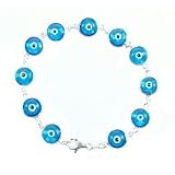 Transparent Classical Blue Evil Eye Bracelet