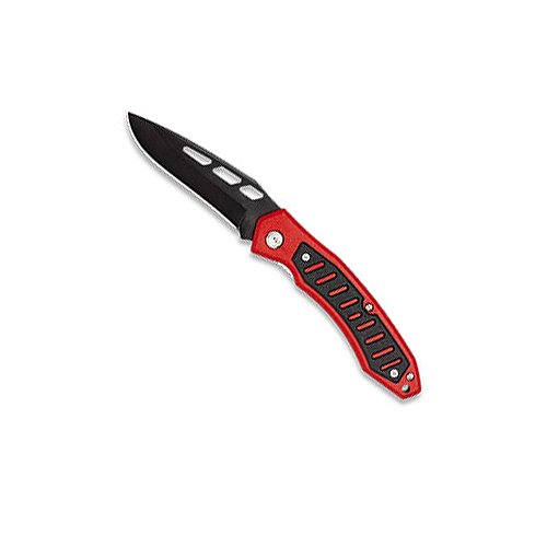 Check out sale price for Folding Pocket Knife Cut Out Red. Free Shipping.