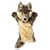 Long Sleeved Wolf Hand Puppet