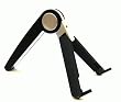 Foldable Stand/Kickstand for iPad, Laptop, Kindle, Kindle DX, Nook Color, PS3, PSP, Tablet pcs and eReaders - Extendable Aluminimun Alloy Reinforced legs for heavier and larger devices (black)