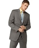 Lauren Ralph Lauren - Lauren Ralph Lauren Black Sharkskin 2-Button Wool Suit
