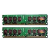 Electronics : Transcend JetRAM - Memory - 2 GB ( 2 x 1 GB ) - DIMM 240-pin - DDR2 - 800 MHz / PC2-6400 - CL5 - 1.8 V - unbuffered