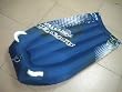 Surfster Blue Wavestar Inflatable Bodyboard / Boogie Board with Sling bag, Leash and pump