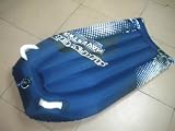 Surfster Blue Wavestar Inflatable Bodyboard / Boogie Board with Sling bag, Leash and pump