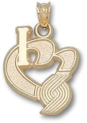 Portland Trail Blazers "I Heart Logo" 3/4" Charm/Pendant