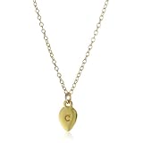 gorjana Alphabet Gold-Tone Initial Charm Neckl
