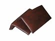 Leather Luxe Arm Rest (2) Set Saddle-Up Wine By Elite Furniture