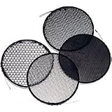 Comet 33-08B Honeycomb Grid Set with Four 7 Grids in 10, 20, 30 & 40 Degree.
