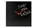 Kitchen & Housewares : Kalrsson Wall Clock Chalkboard Cube