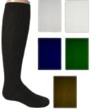 TicTacToe Flat Knit Cotton Knee Socks