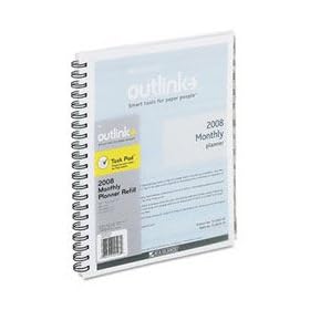 Refill For Outlink Monthly Planners, 8 1/2" x 11" (AAG70201010) Category: Planner Refills