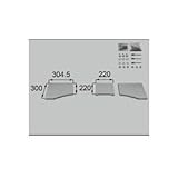 LIXIL メンテナンス部品 住器用部品 バスルーム 床 排水部品 フロアデッキ**16 ブラウン[RFPB111]