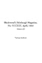 Blackwood's Edinburgh Magazine, No. CCCXXX. April, 1843, Vol. LIII