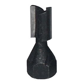 Click here to buy Her-Saf Straight Flute Screw-On Cutter - 3 8+.015 by Her-Saf.
