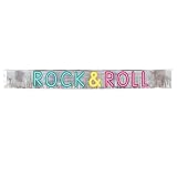 5' Sock Hop Fringed Letter Banner Adult