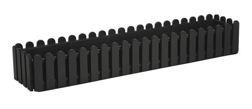 Emsa 505545 Landhaus Blumenkasten 100 cm anthrazit