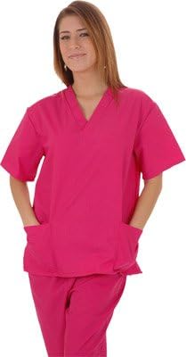 Unisex Scrub Set (X-small, Water Blue)