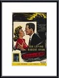 On Dangerous Ground, Art Poster with Metal Frame, poster size: 11
