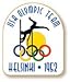 1952 Helsinki Olympics Five Rings Pin