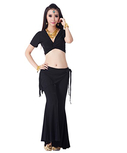 Black Belly Dance Tribal Pants (Great Gift Idea)
