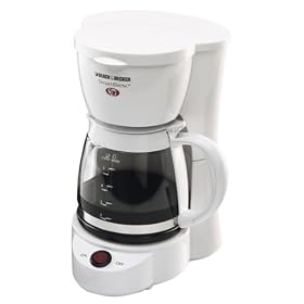 Black and Decker DCM500 SmartBrew 5-Cup Coffeemaker, White by Applica Incorporated/DBA Black and Decker