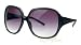Vintage Inspired Glossy Oversized Sunglasses [2517]