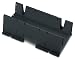 Electronics : APC AR8161ABLK Power Cable Trough, NetShelter, 600mm Wide
