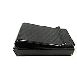 Carbon Fiber Money Clip by CarbonFiberz - Genuine Carbon Fiber Money Clip Wallet - You Choose Matte or Glossy