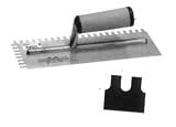 Marshalltown Trowel 1/4X3/8X1/4 U-Notch Trowel 716SD