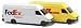 2er Set Mercedes-Benz Sprinter Lieferwagen FedEx und DHL