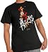 The Adicts 80's Classic English Punk Rock Band Music Group Jester Adult Black T-Shirt