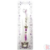 Hello Kitty - Butterfly Hello Kitty Mobile Phone Charm (Twin Tail)