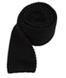 100% Silk Knit Solid Black 2 3/4" Width Tie