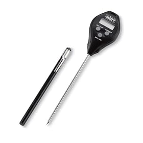 Weber 6419 6-1/2-Inch Digital Pocket Thermometer