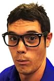 Black Frame, Framed Character Nerd, Glasses