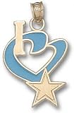 10K DALLAS COWBOYS I HEART STAR 3/4 ENAMEL