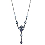 Blue Moon Geometric Fun Y Style Necklace