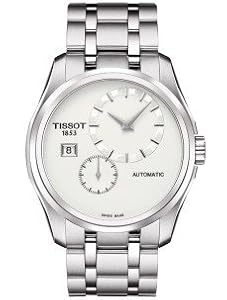 Tissot Couturier Silver Dial Stainless Steel Watch T0354281103100