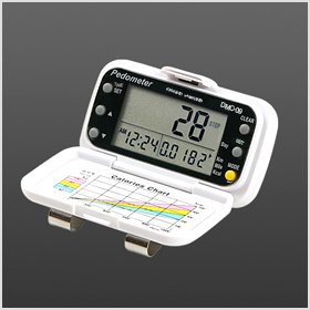 DMC-09 (White) Digital Smart Pedometer With Large Display